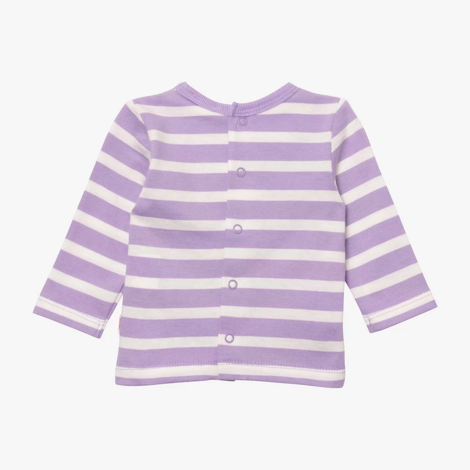 Newborn Girls' Purple Striped T-Shirt*Catimini New