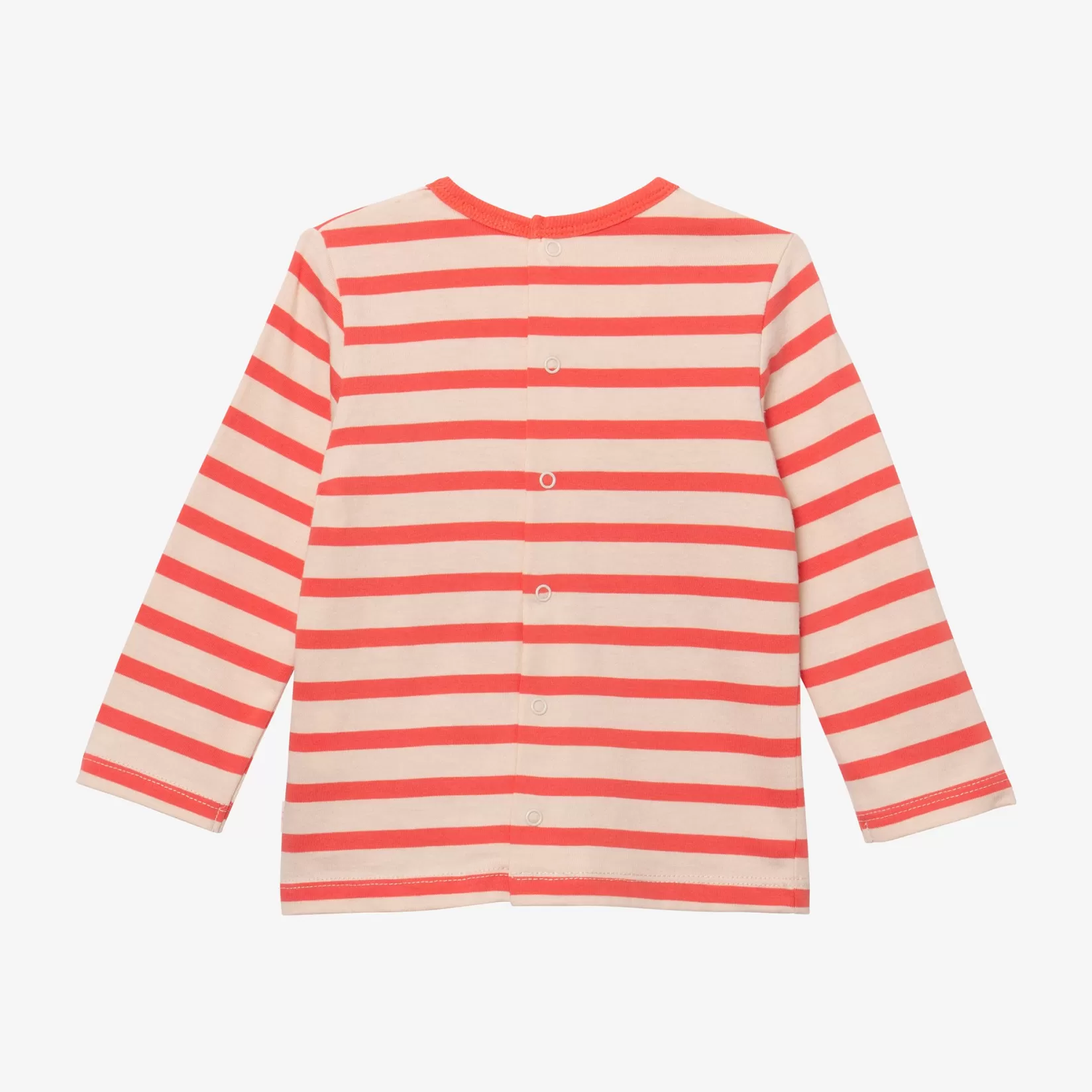 Newborn Girls' Striped Vanilla T-Shirt*Catimini Hot