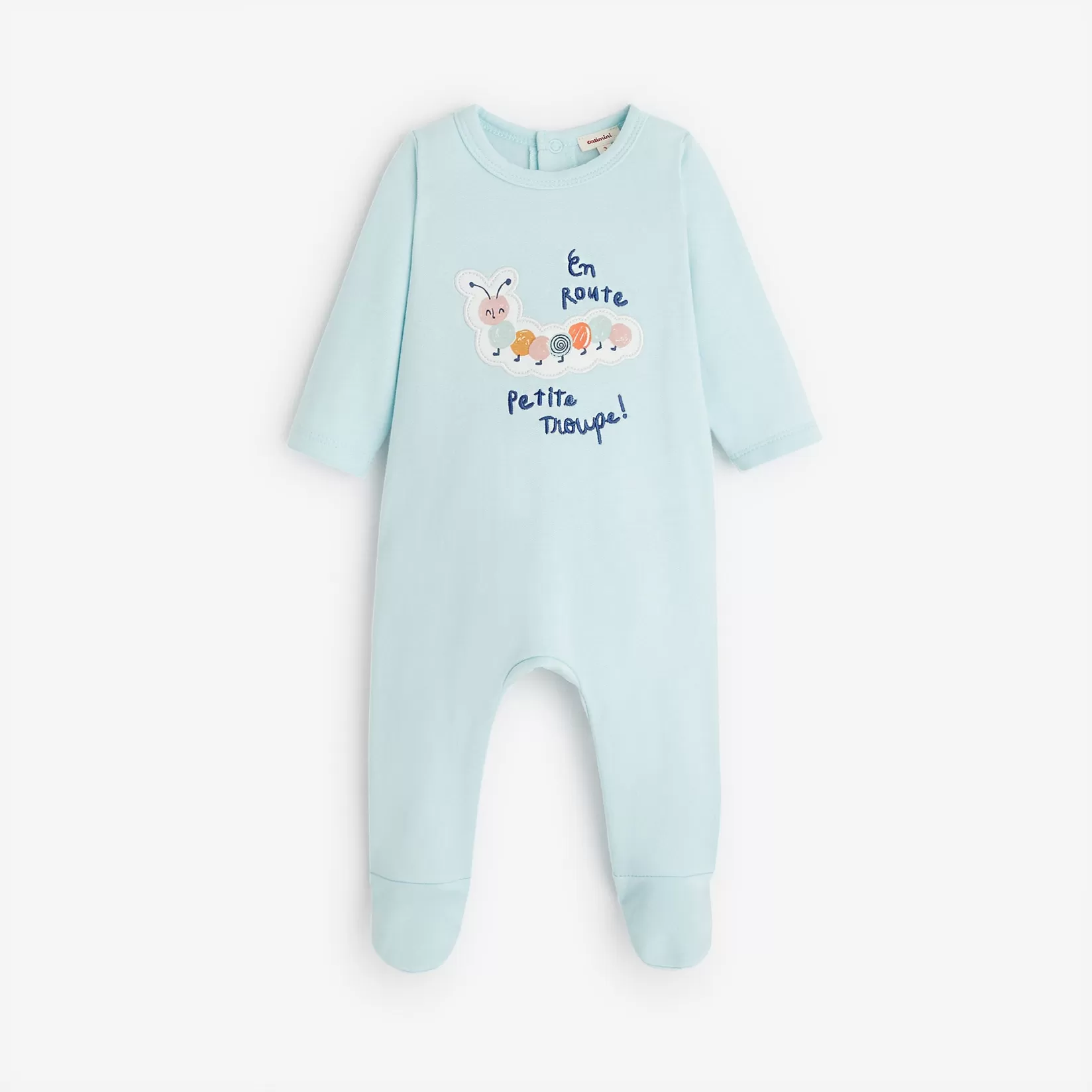 Newborn Light Blue Footie Pajama*Catimini Clearance