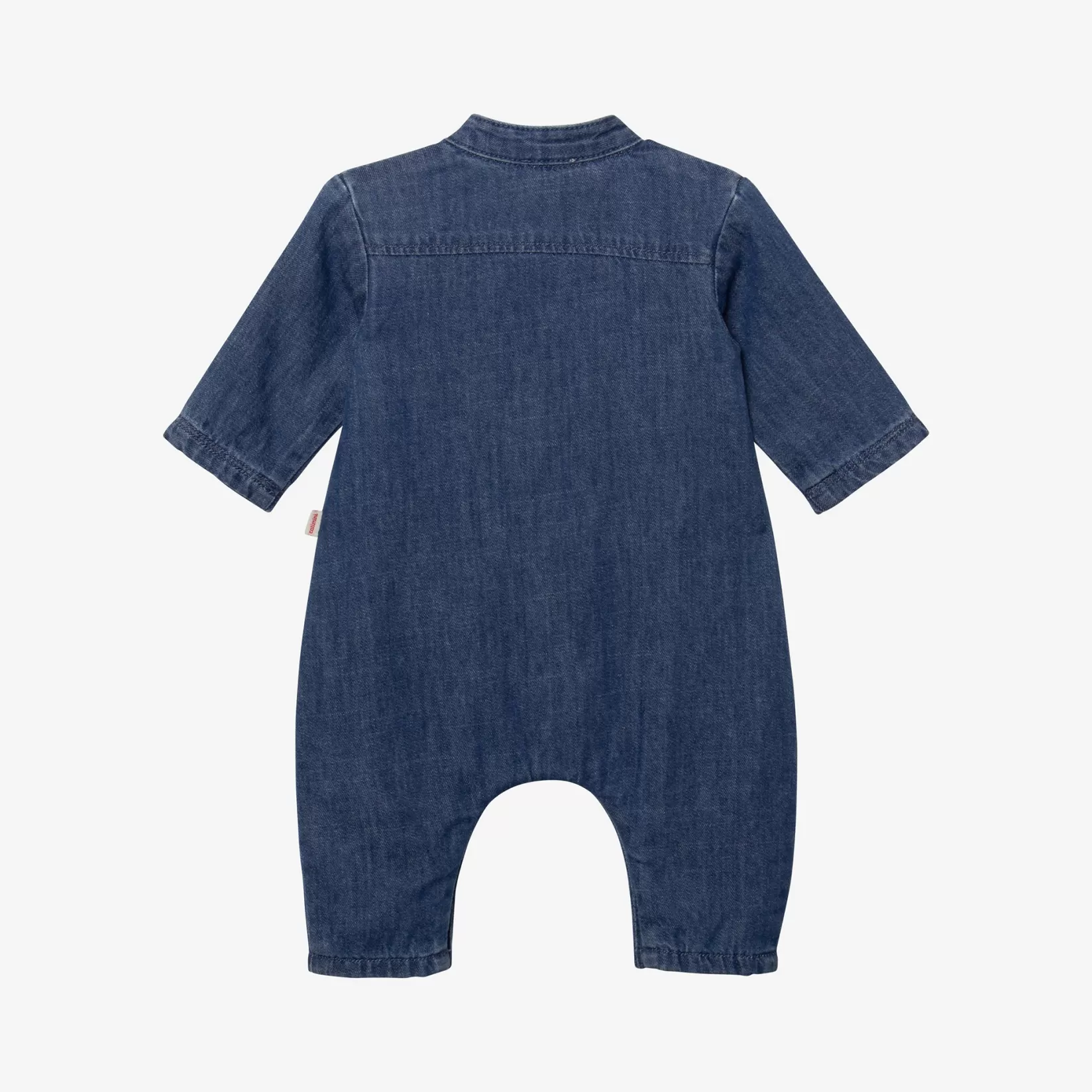 Newborn Long Chambray Jumpsuit*Catimini Cheap