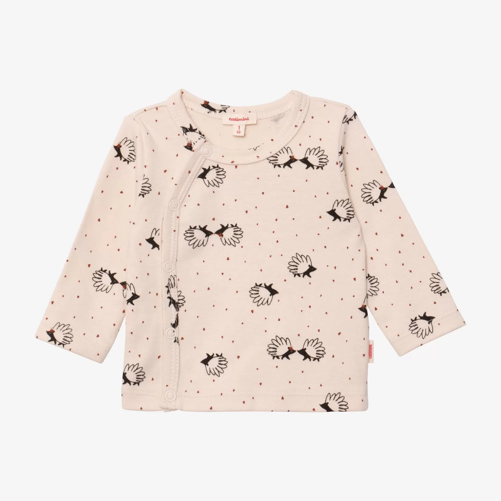 Newborn Long Sleeve Hedgehog T-Shirt*Catimini Flash Sale