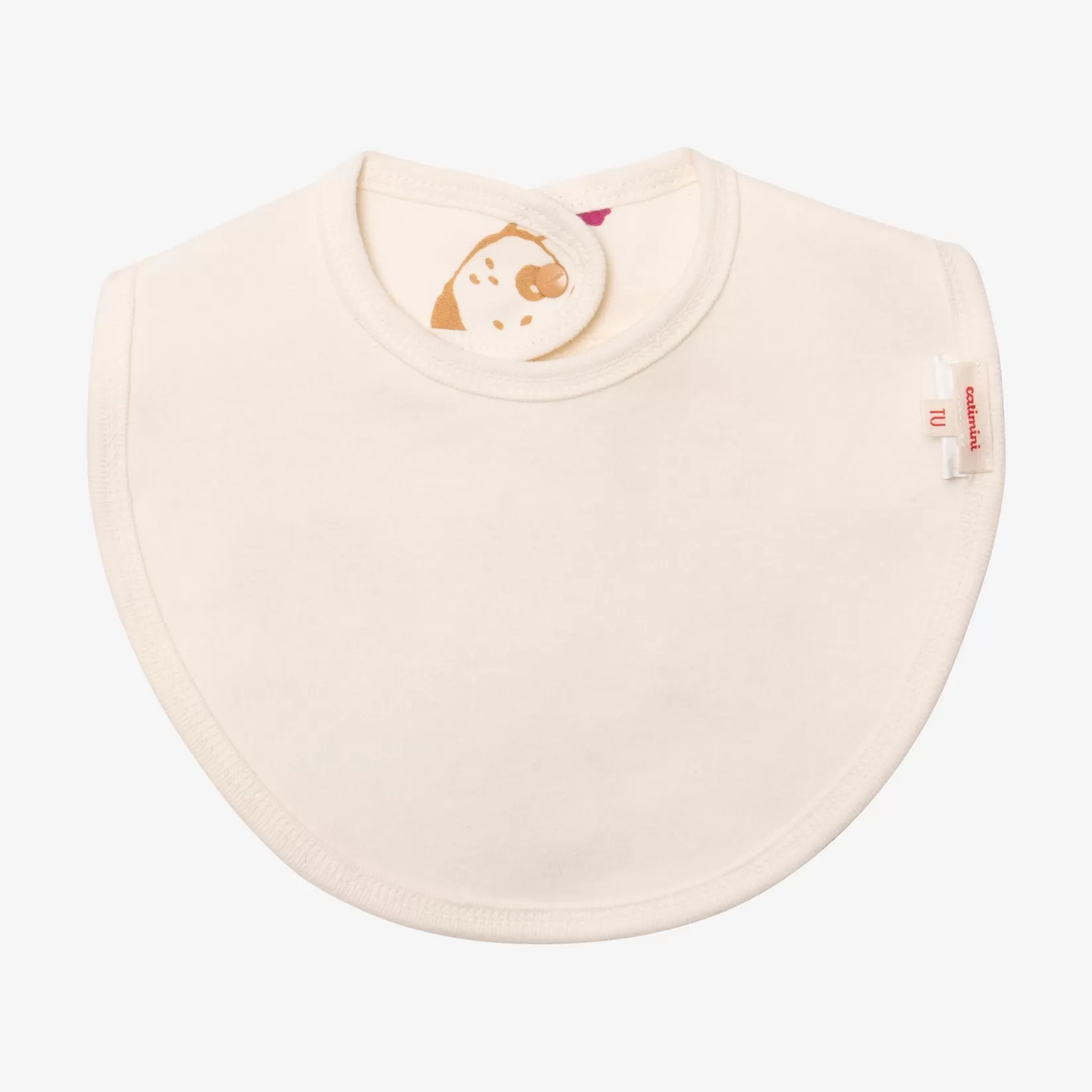 Newborn Off White Bib*Catimini Shop