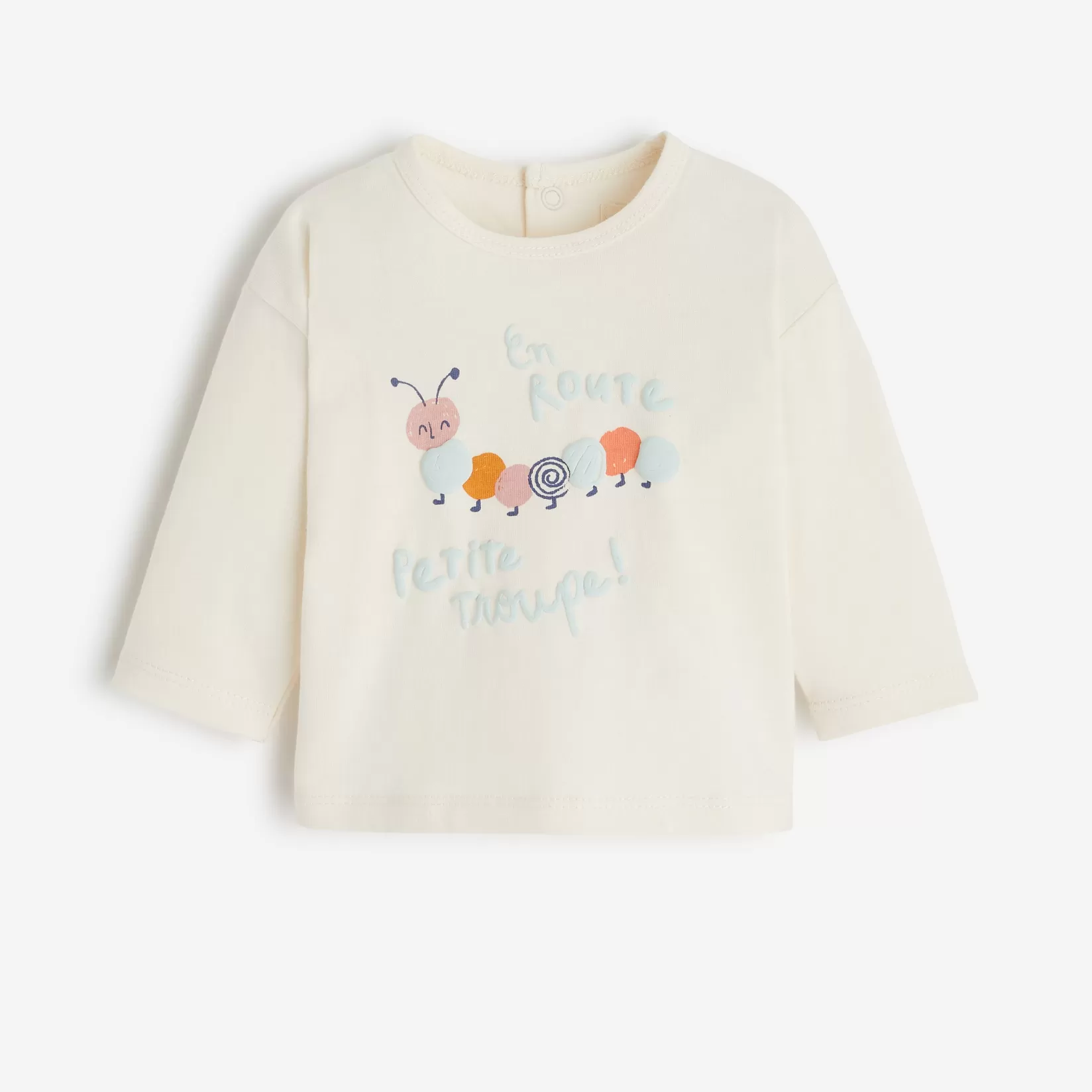 Newborn Off White T-Shirt*Catimini Store