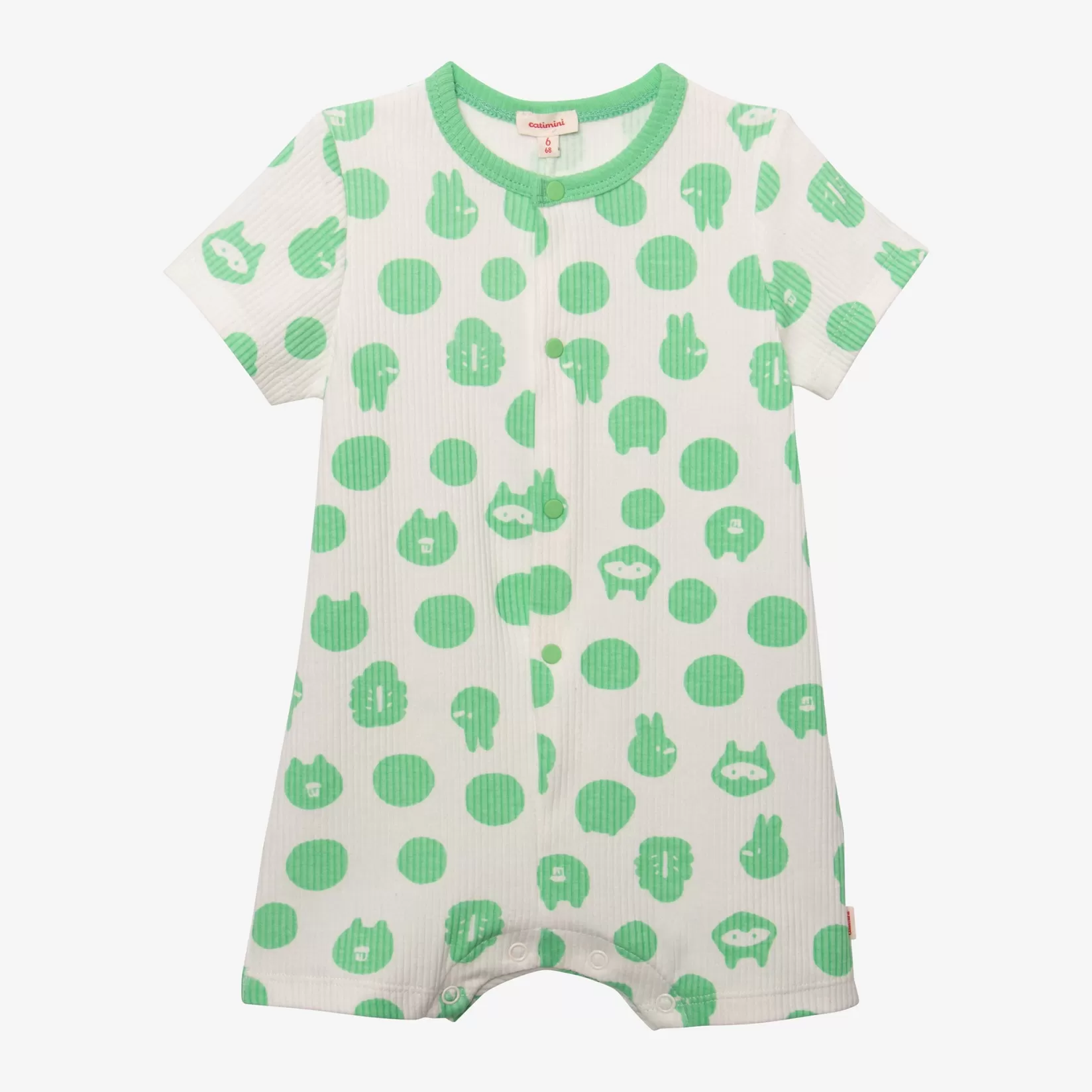 Newborn Romper With Polka Dots*Catimini Fashion