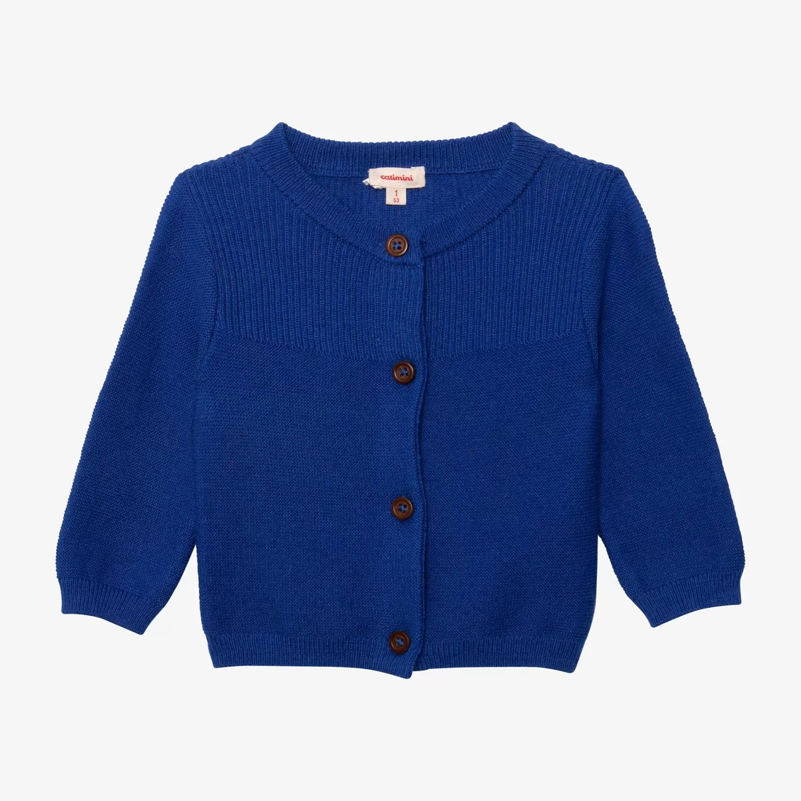 Newborn Unisex Blue Knit Cardigan*Catimini Discount