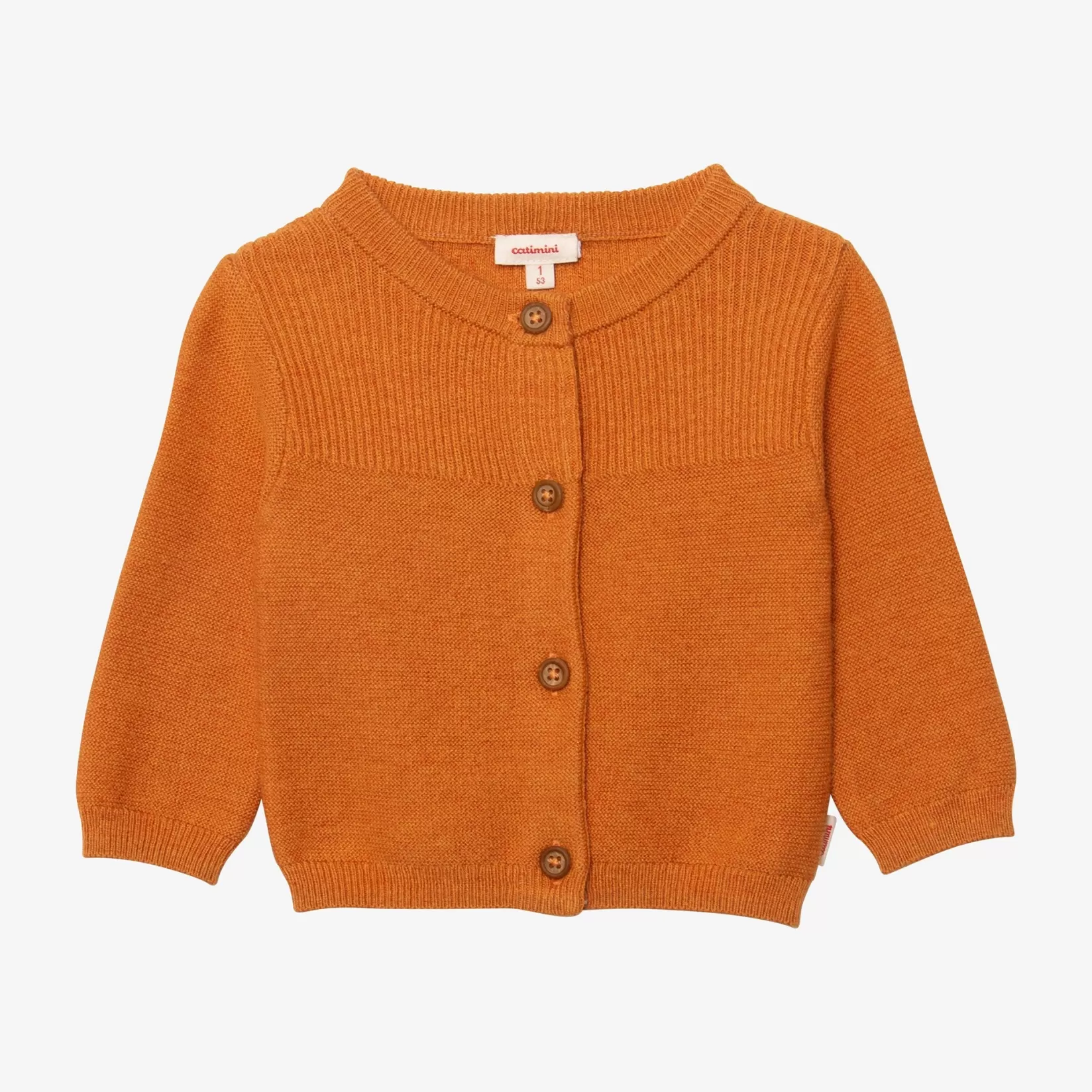 Newborn Unisex Caramel Cardigan*Catimini Shop